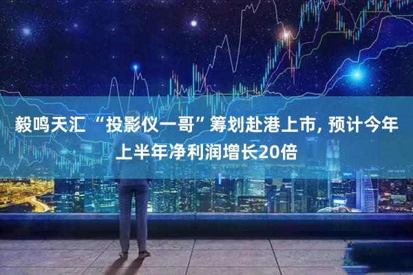 毅鸣天汇 “投影仪一哥”筹划赴港上市, 预计今年上半年净利润增长20倍
